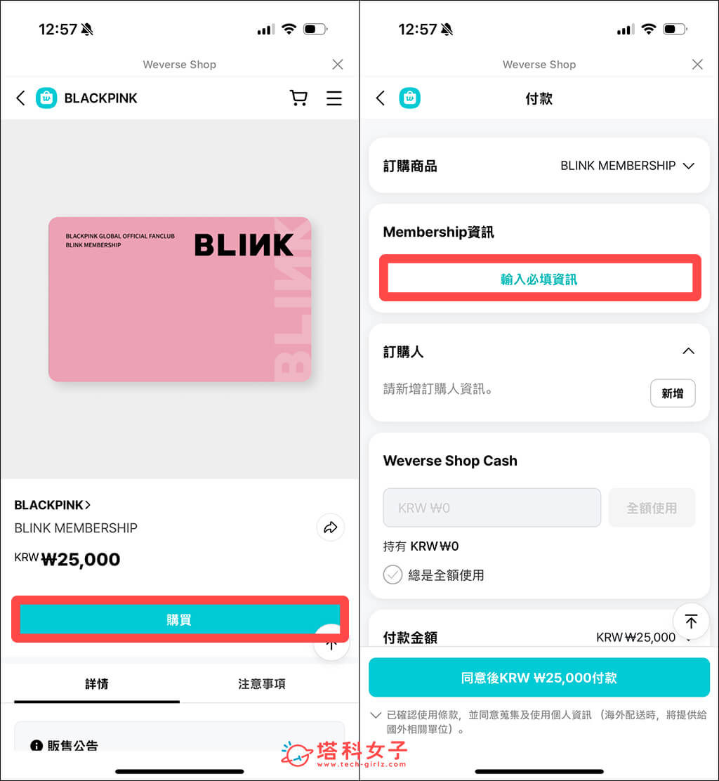 2025 BLACKPINK 會員 (Blink Membership): 濕溽資訊