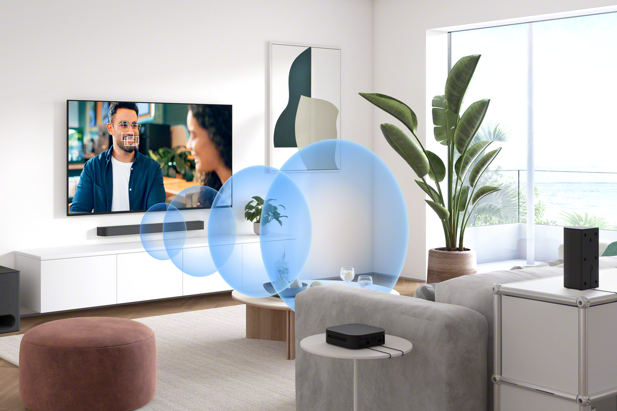 BRAVIA Theatre System 6 支援Voice Zoom 3功能，搭配全新 BRAVIA 顯示器可因應不同節目自訂人聲音量，提升整體聆聽清晰度與品質。
