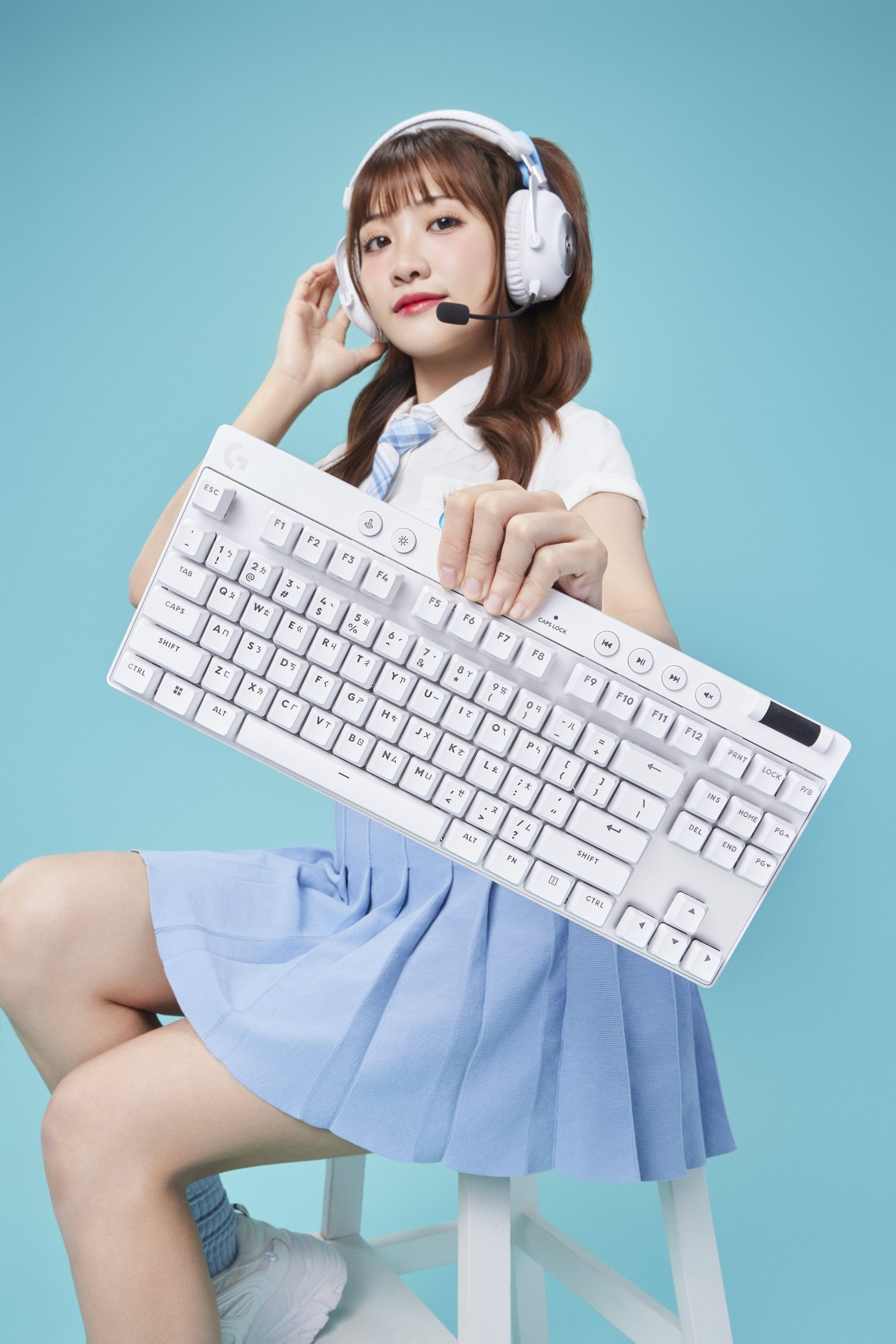 Logitech G 宣布中信啦啦隊 Passion Sisters 成員冼迪琦成為 Logi PLAY 台港形象大使
