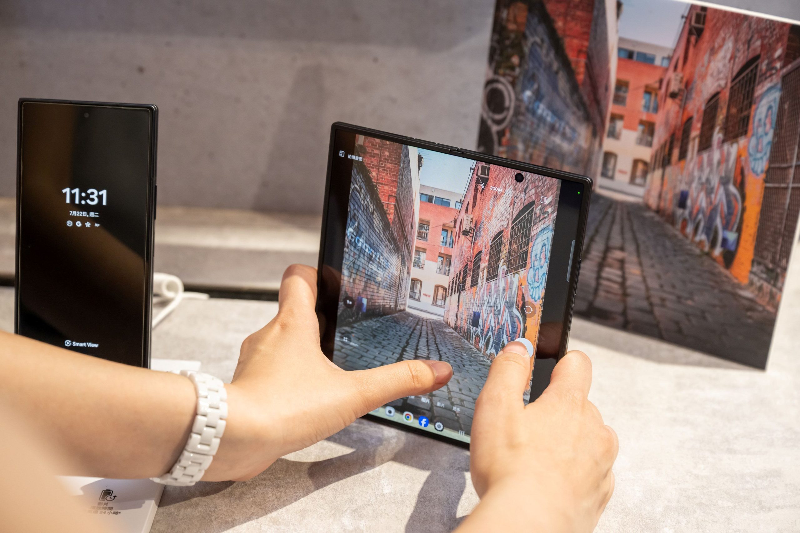 三星摺疊機 Galaxy Z Fold7 ｜ Z Flip7 預購買氣強強滾 預購取機首日 三星旗艦體驗館微風南山門市沉浸式體驗同步登場