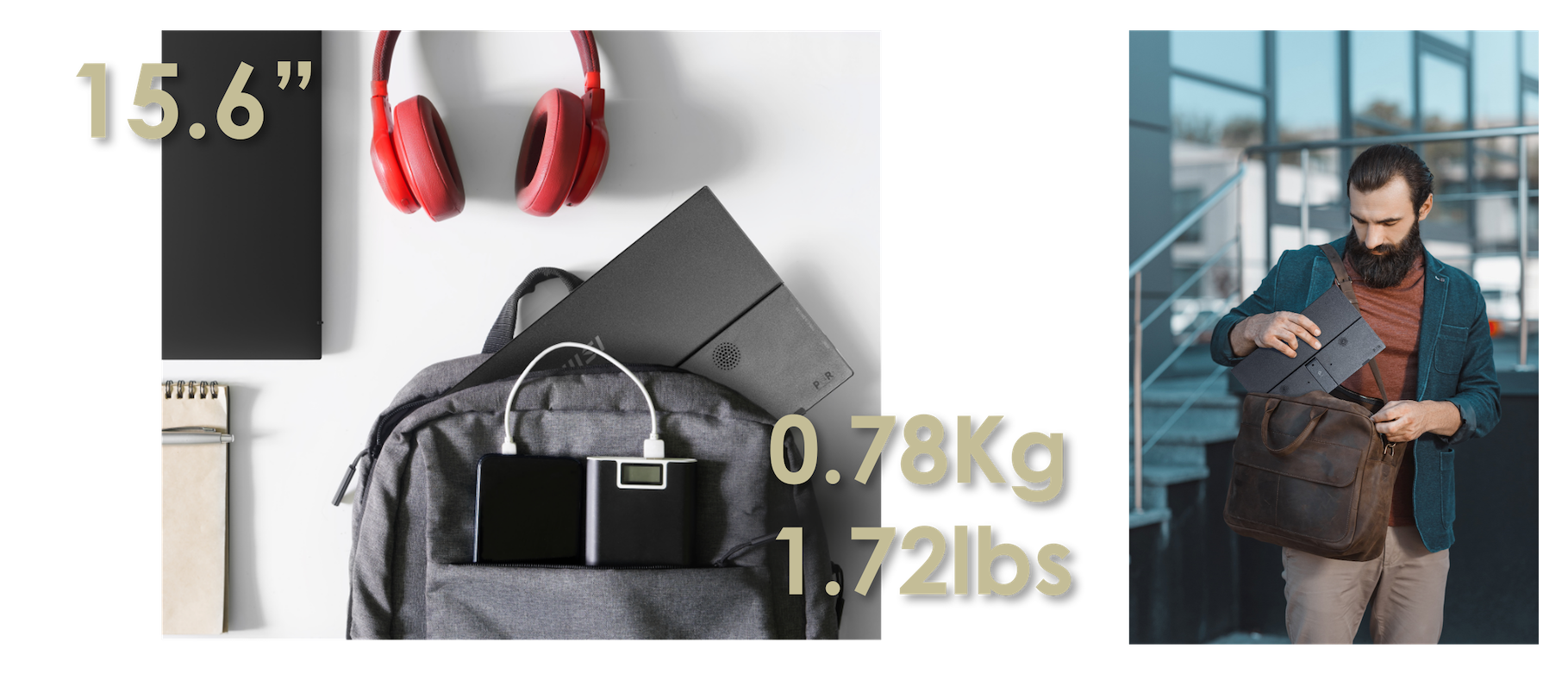 MSI全新「PRO MP165 E6 便攜顯示器」 輕薄好攜帶 行動工作超Easy - 15.6 吋 Full HD面板, MSI (微星科技), PRO MP165 E6便攜顯示器 - 塔科女子