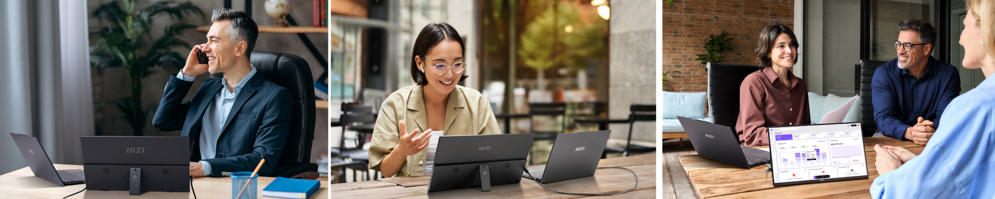 MSI全新「PRO MP165 E6 便攜顯示器」 輕薄好攜帶 行動工作超Easy - 15.6 吋 Full HD面板, MSI (微星科技), PRO MP165 E6便攜顯示器 - 塔科女子