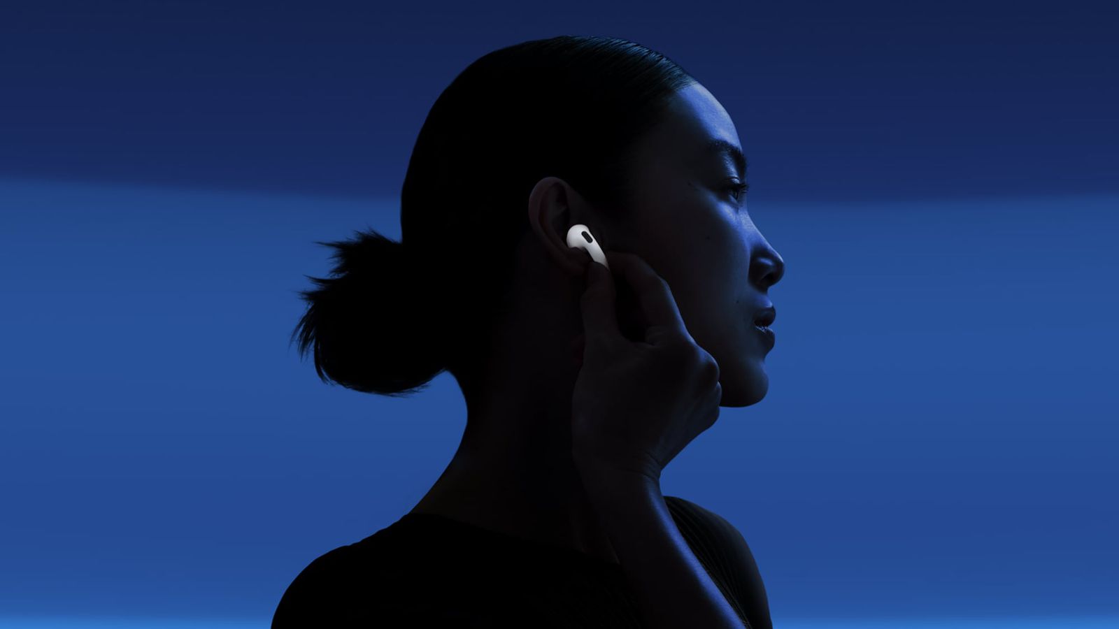 按 AirPods 耳機柄