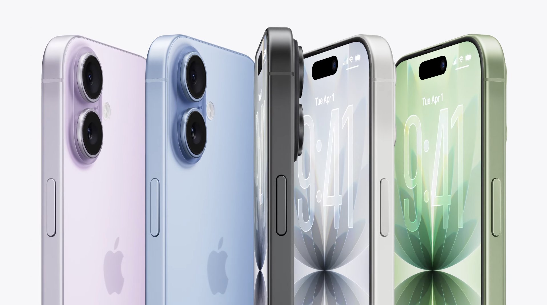 iPhone 17 標準版:6.3 吋螢幕、120Hz 更新率、1800萬像素前鏡頭