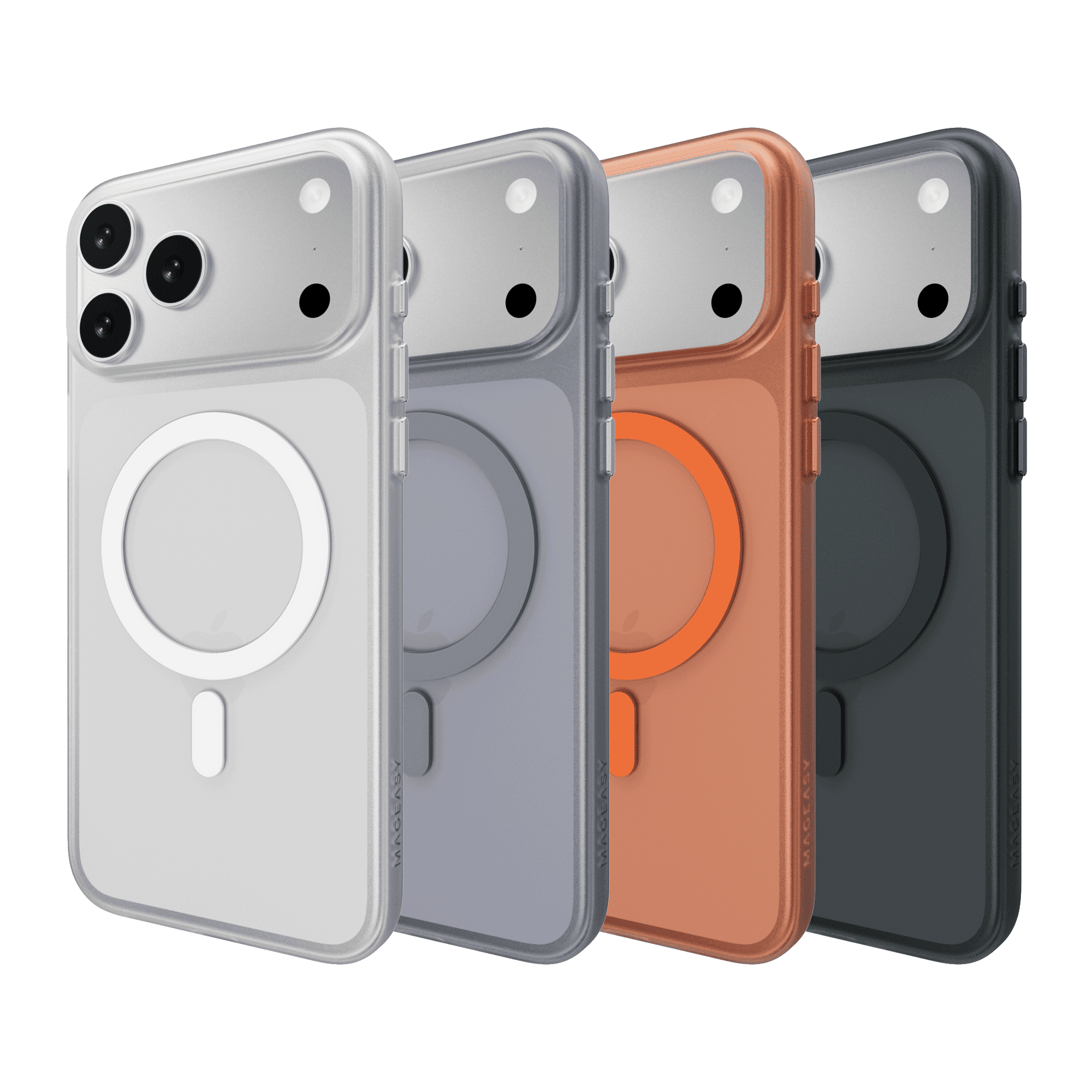 圖6：Lyte M 極輕薄霧透手機殼。提供霧透、迷霧、珊瑚、午夜共四色。