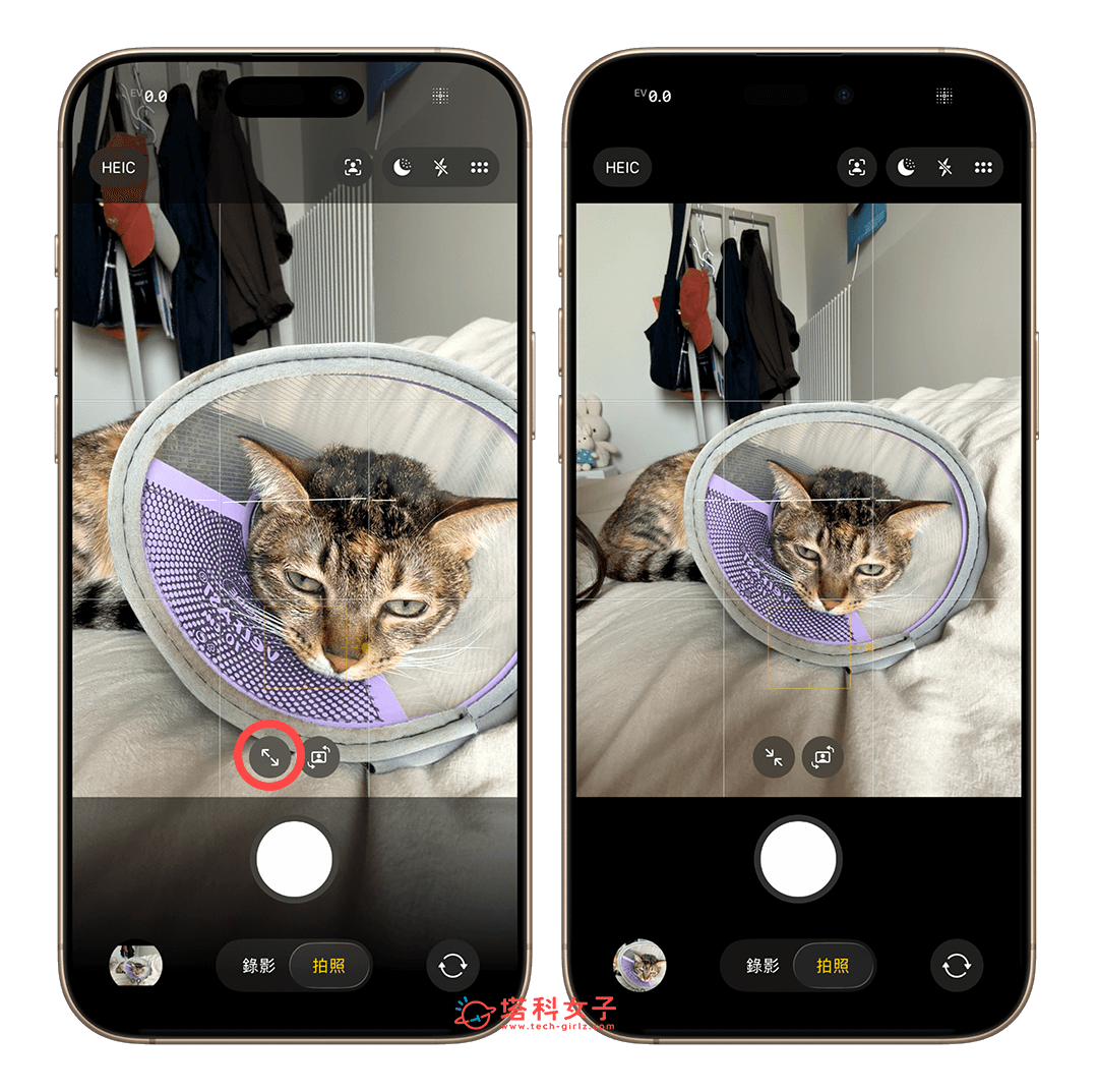 iPhone 17 Center Stage 前置相機：縮放畫面