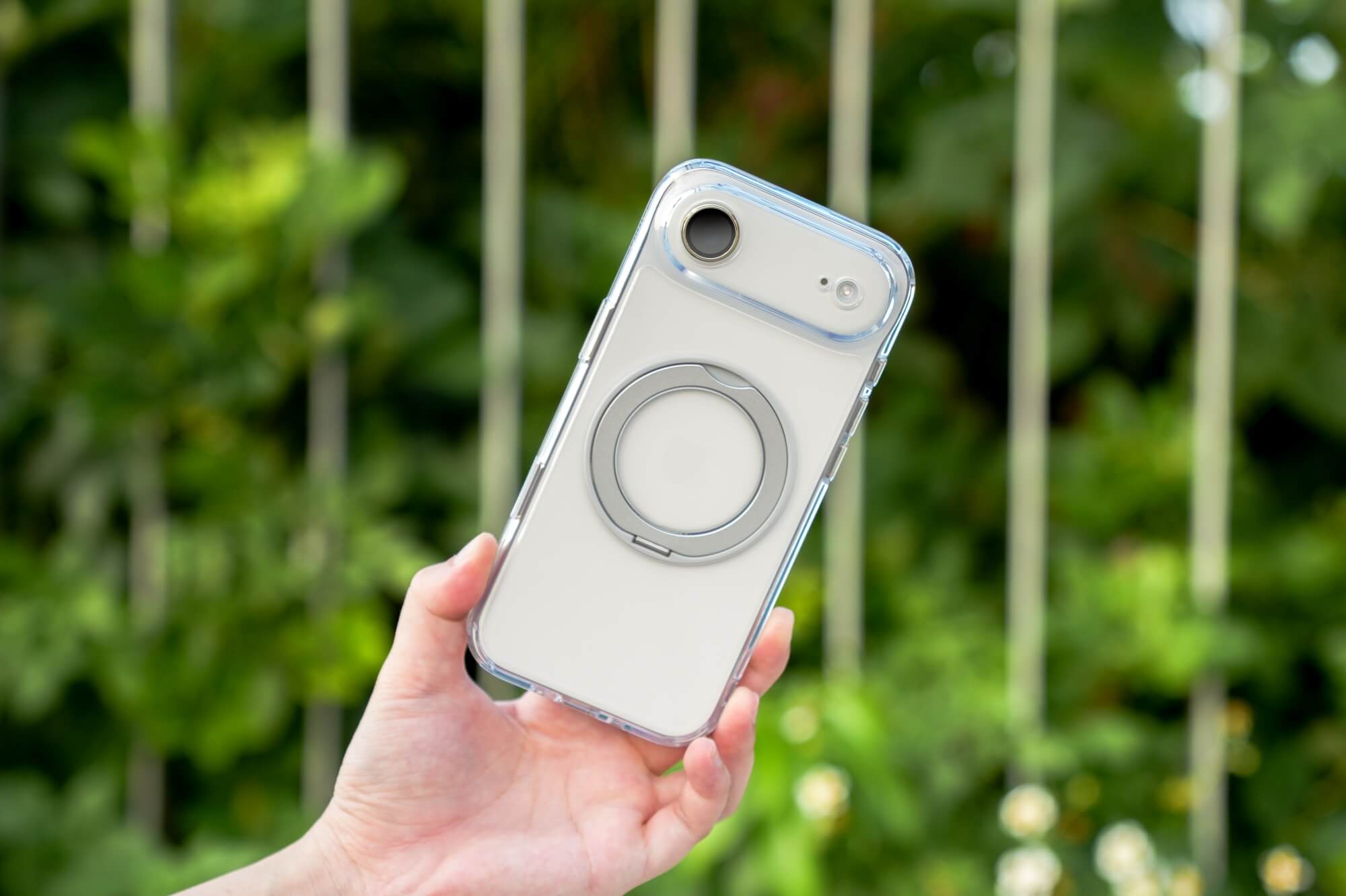 iPhone 17 系列 imos 手機殼：360 度旋轉支架