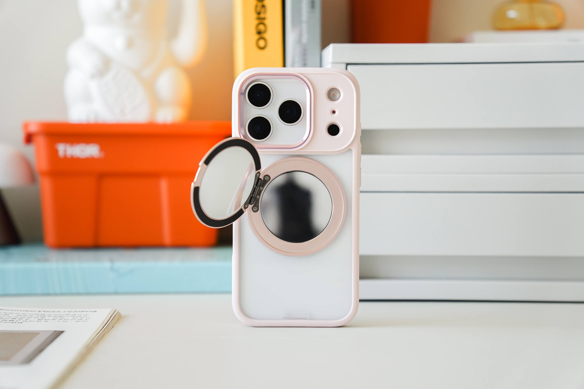 Moxbii YOI 手機殼 iPhone 17 系列：鏡面支架