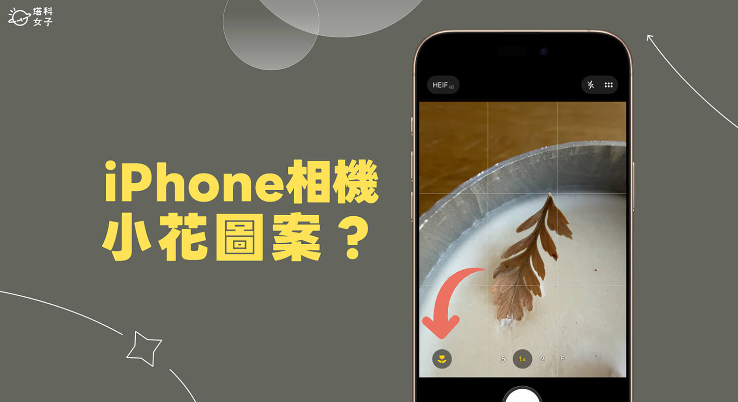 iPhone 相機 花圖示是什麼意思?如何關閉?完整教學
