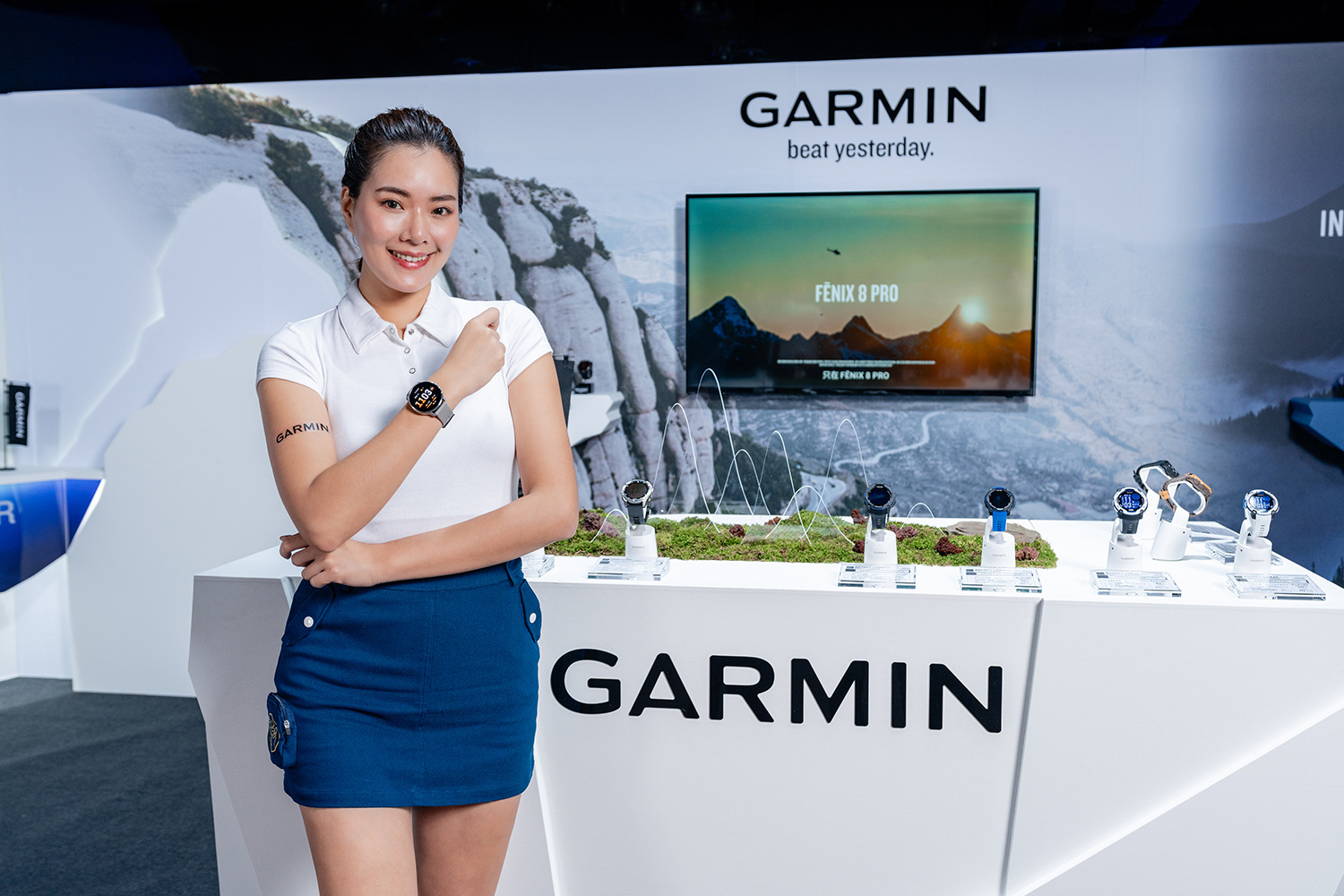 活動現場匯聚多項尖端科技與全系列進化產品、展現 Garmin 持續深化專業運動訓練、健康管理與安全防護的完整布局