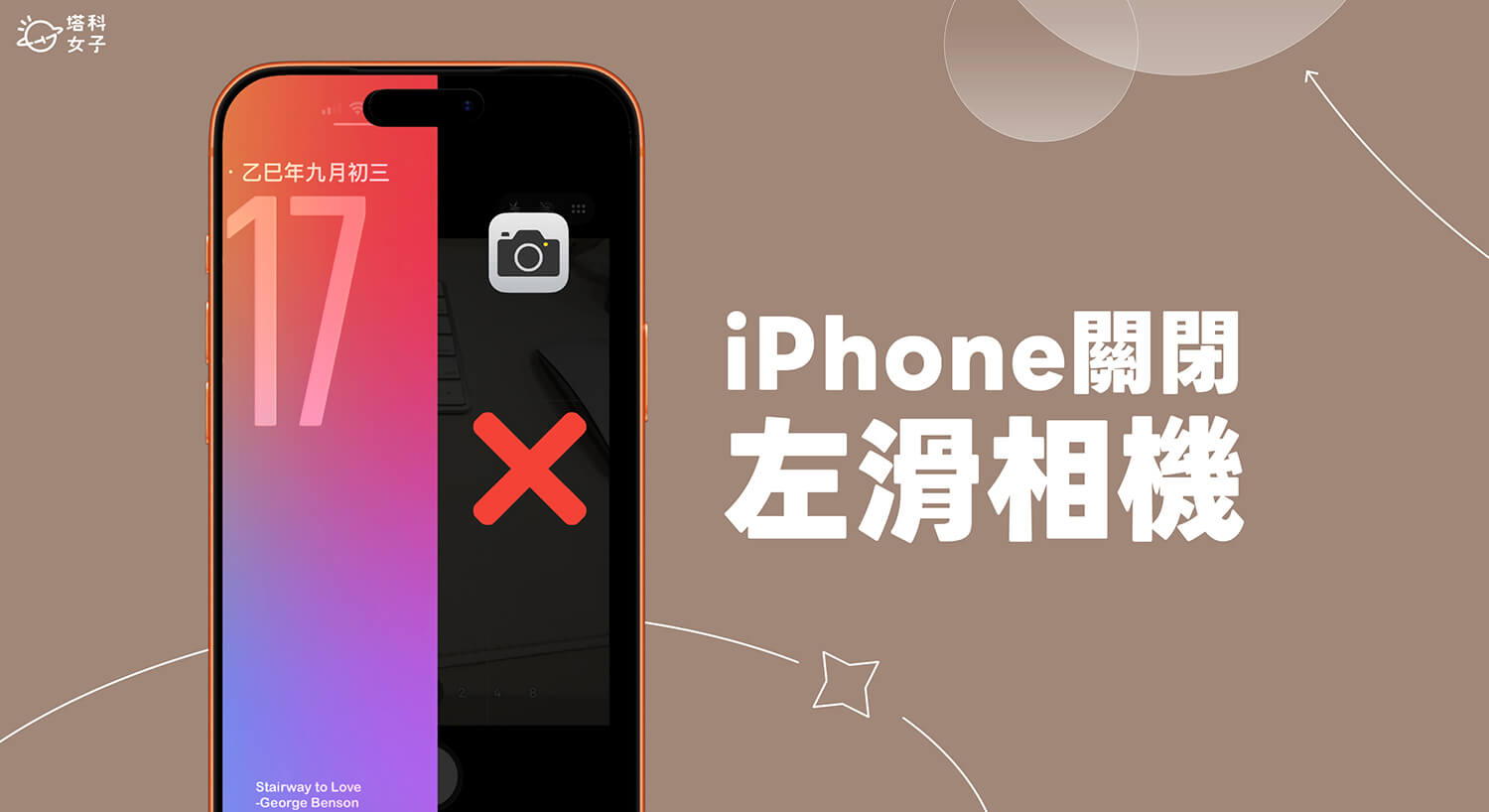 iPhone 左滑相機關閉教學，避免在鎖定畫面誤觸啟動相機