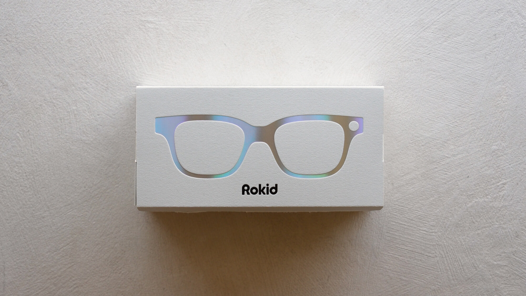 Rokid Glasses 樂奇 AI 智慧眼鏡開箱：外包裝