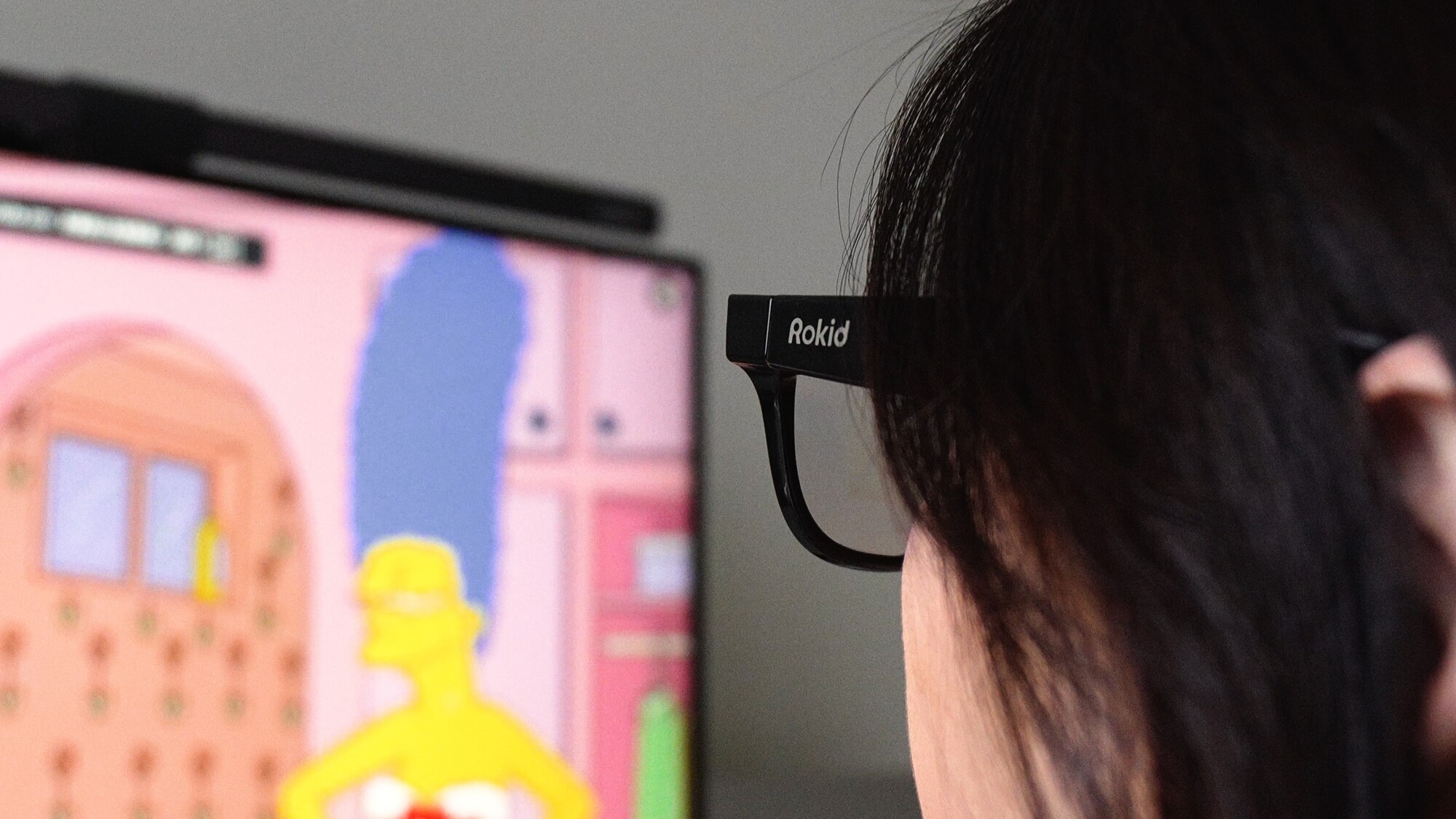 Rokid Glasses AI 智慧眼鏡配對：藍牙音樂/語音通話