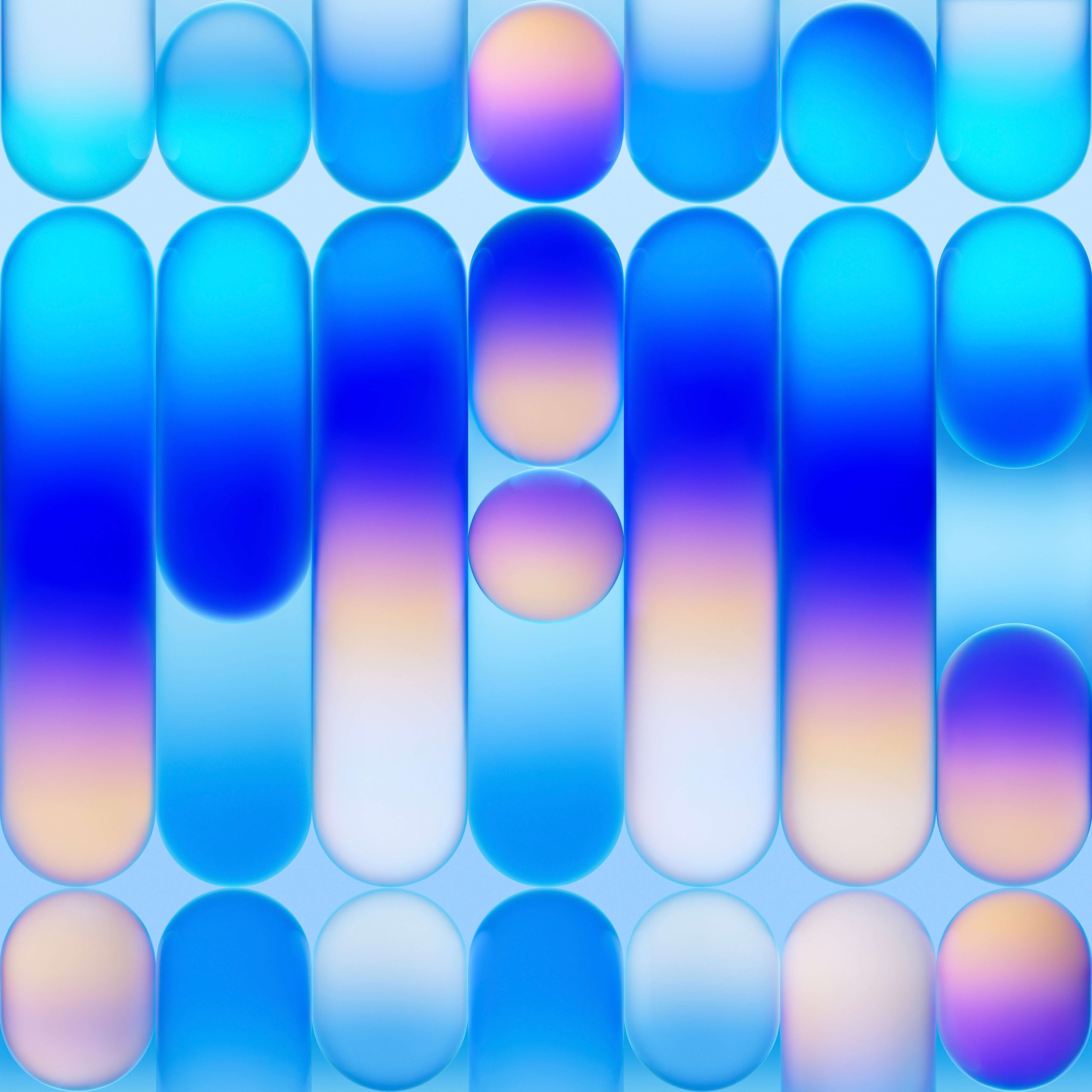 MacBook Neo 靛青色桌布