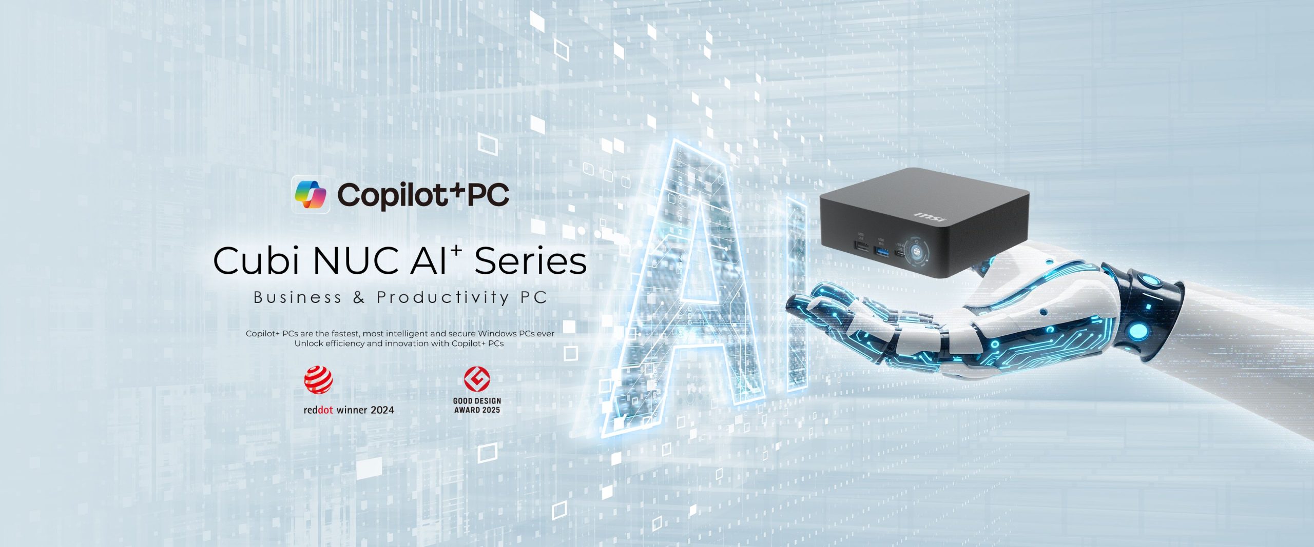 MSI 推出 Cubi NUC AI+ 3MG 迷你主機！專為 AI 工作打造 - Cubi NUC AI+ 3MG, MSI (微星科技), 掌上型主機 - 塔科女子