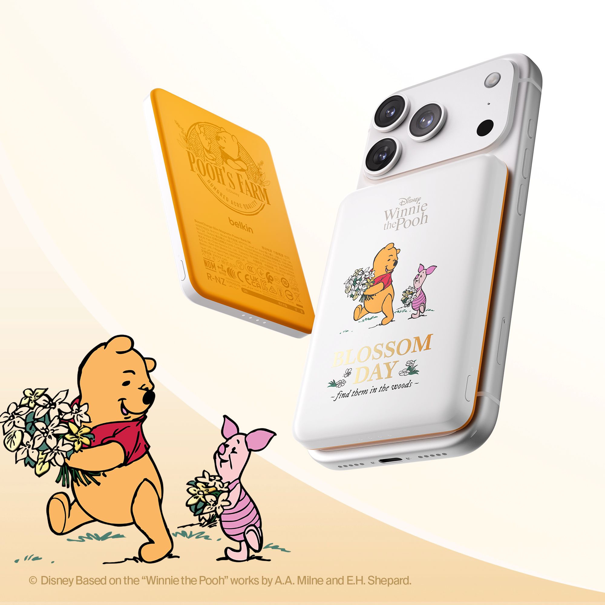  BoostCharge 超薄磁吸行動電源 小熊維尼款.