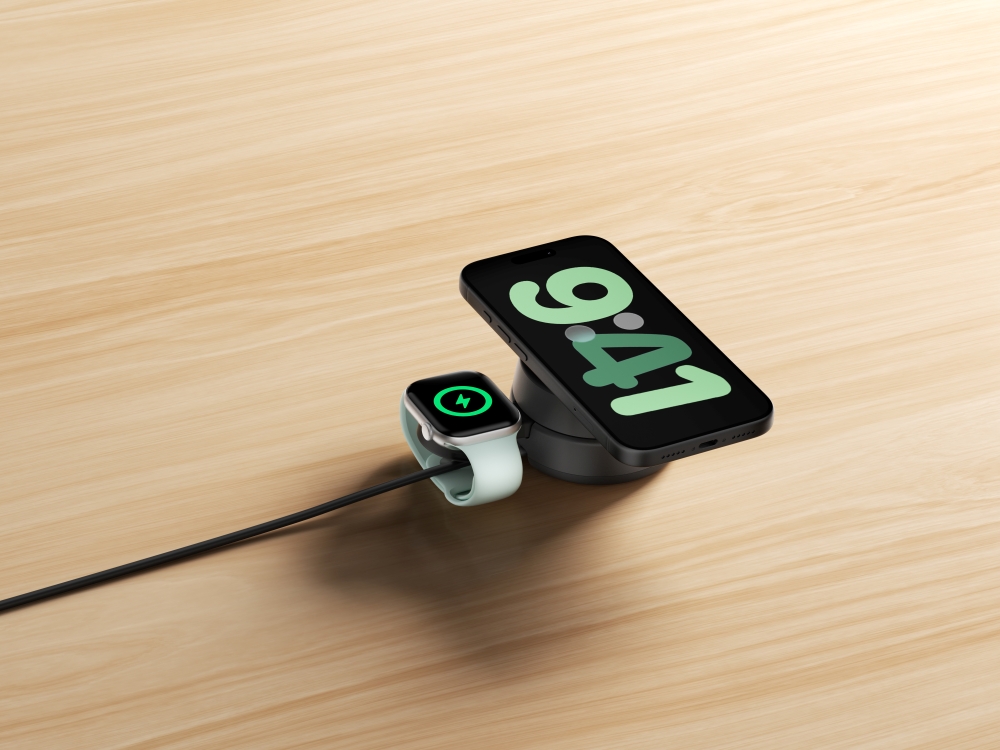  UltraCharge Pro 二合一折疊磁吸充電器