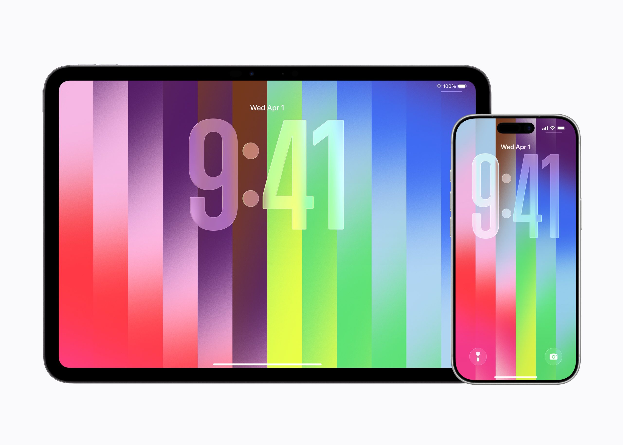 iOS 26.5 新功能 3：全新彩虹驕傲 Pride 桌布（可自訂配色、動態效果）