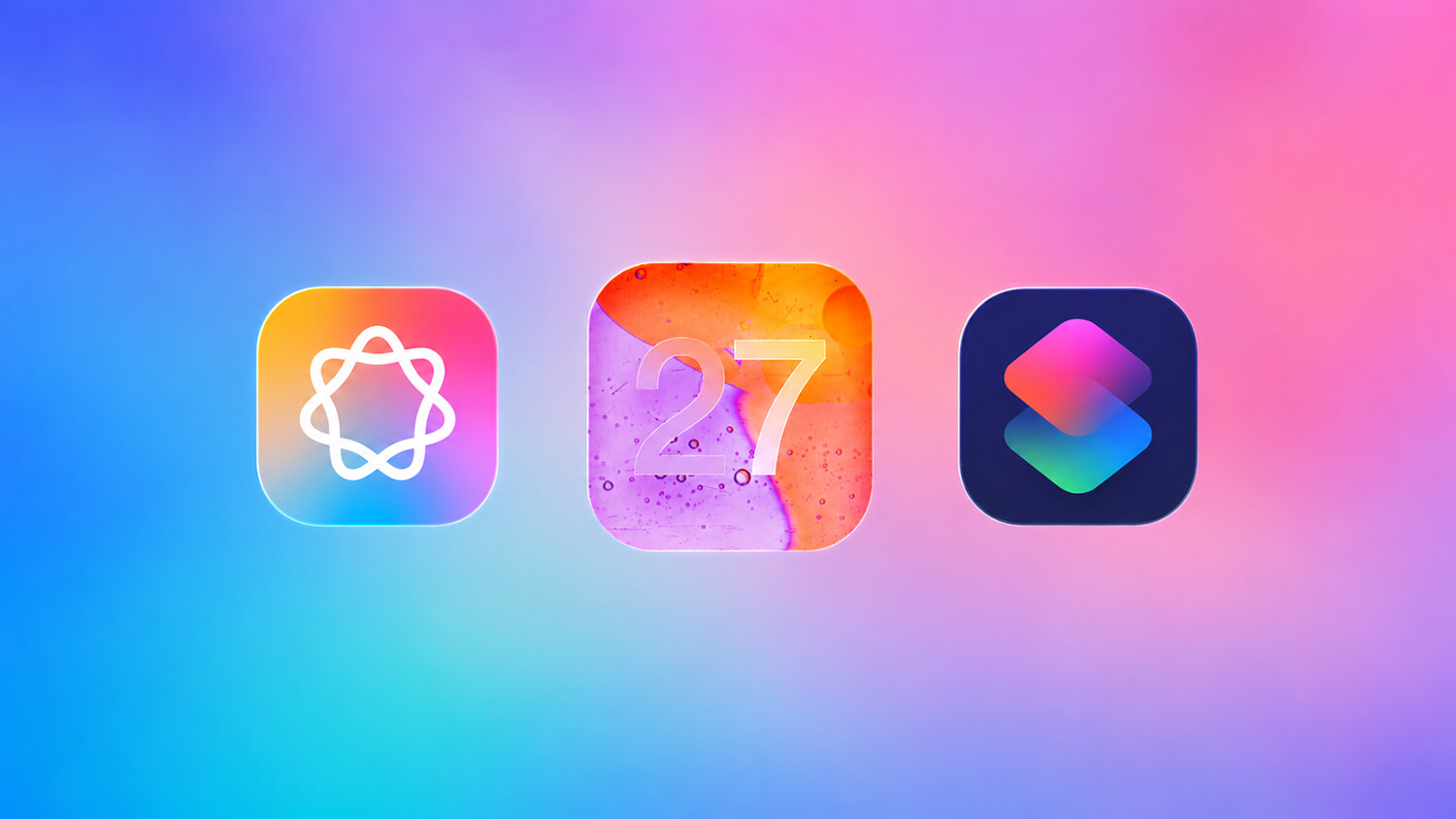 iOS 27 傳支援 AI 生成桌布、還能用一句話快速製作捷徑！
