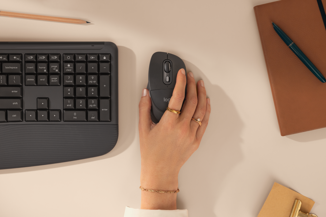 羅技 Logitech Signature 商務經典系列三新品齊發 首款掌心軟墊滑鼠 M850L 亮相