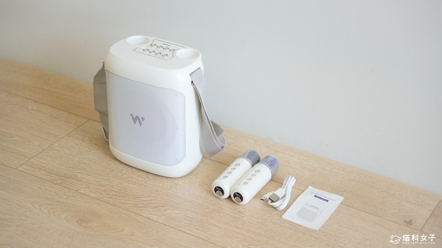 OVO Warpple 小公主 K 歌音響 AS1 開箱:內容物
