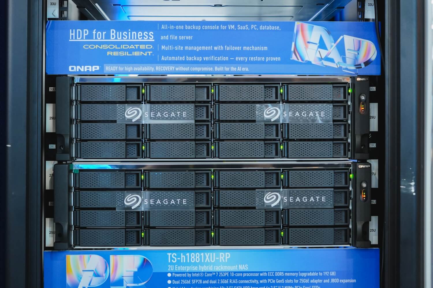 Ready and Recovery:QNAP HDP for Business