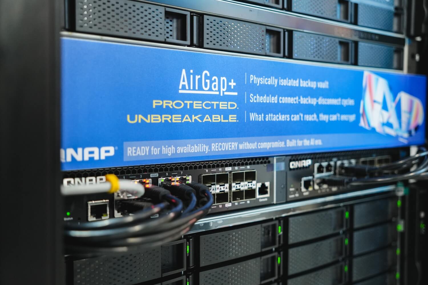 QNAP 也導入 Immutable 與 AirGap+ 等保護機制
