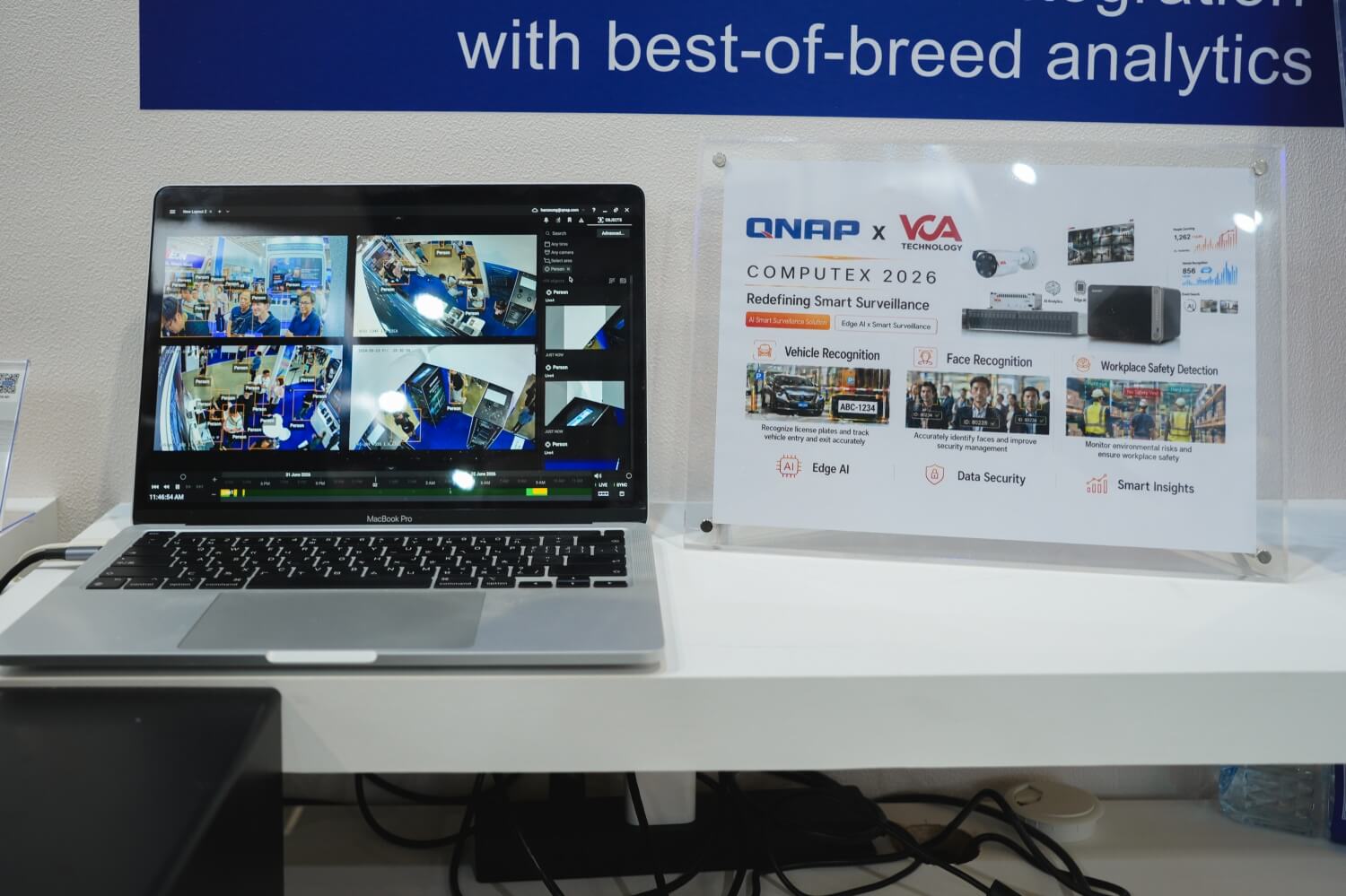 QNAP Integrated QVR Surveillance
