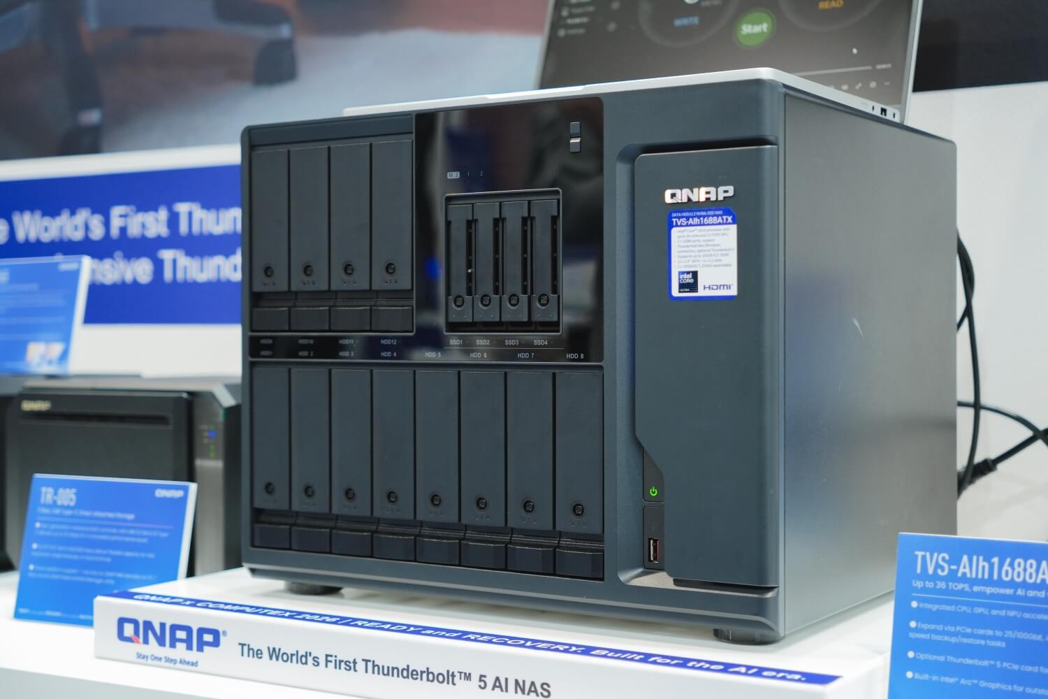 QNAP AV over IP: Thunderbolt NAS