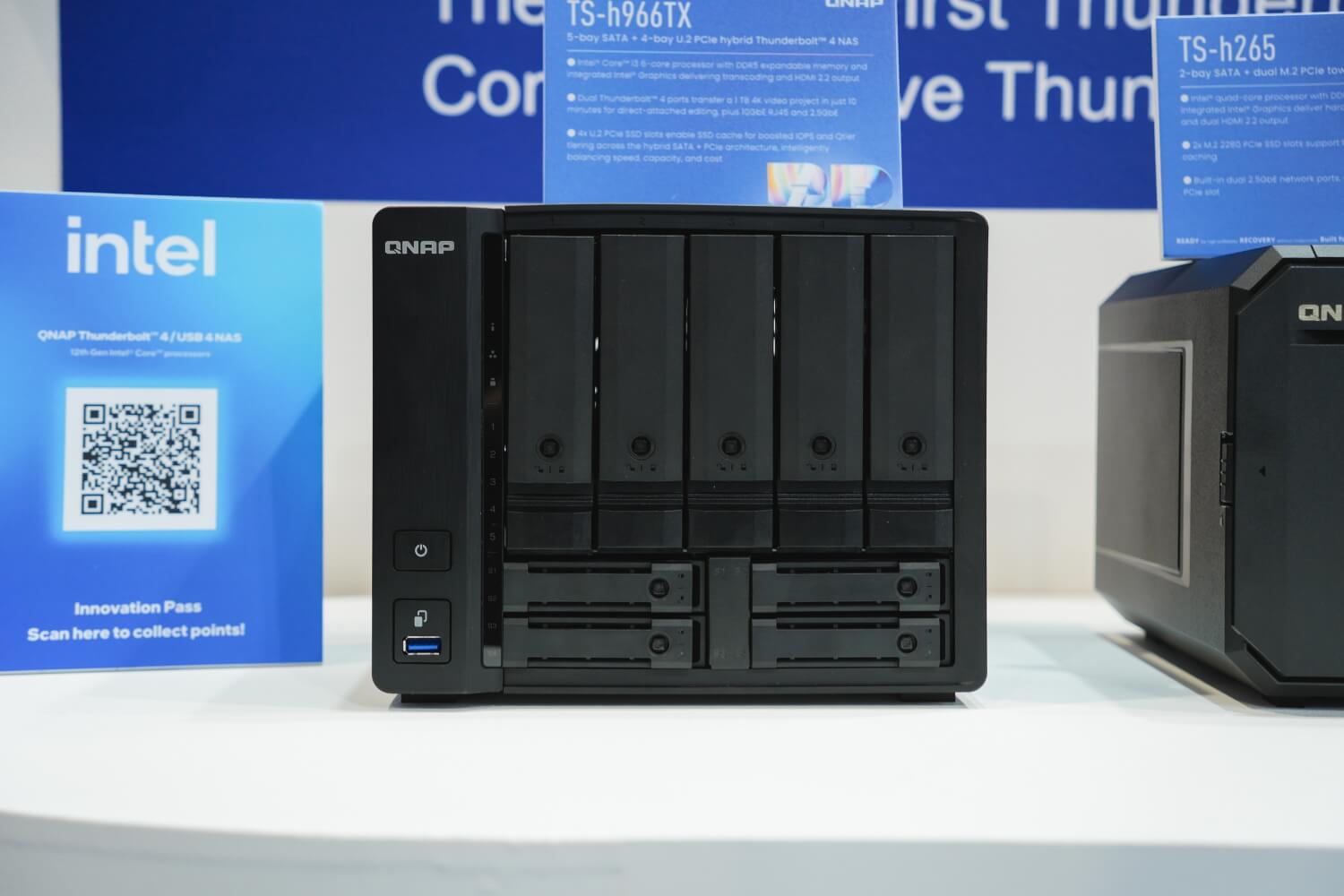 QNAP AV over IP: Thunderbolt NAS