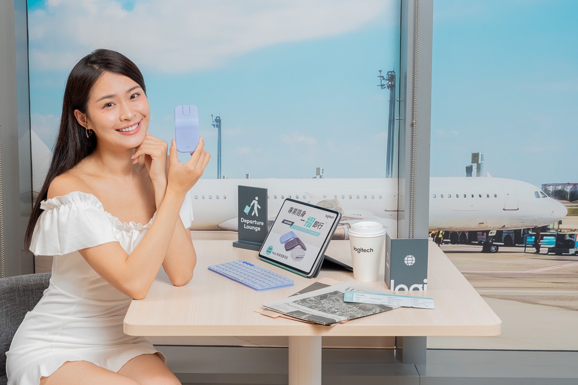 滑鼠也能摺疊帶著走! Logitech 羅技推出首款 Mobi 無線摺疊滑鼠
