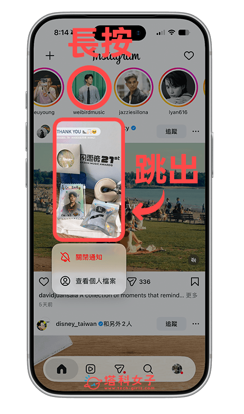 IG 偷看限時動態功能
