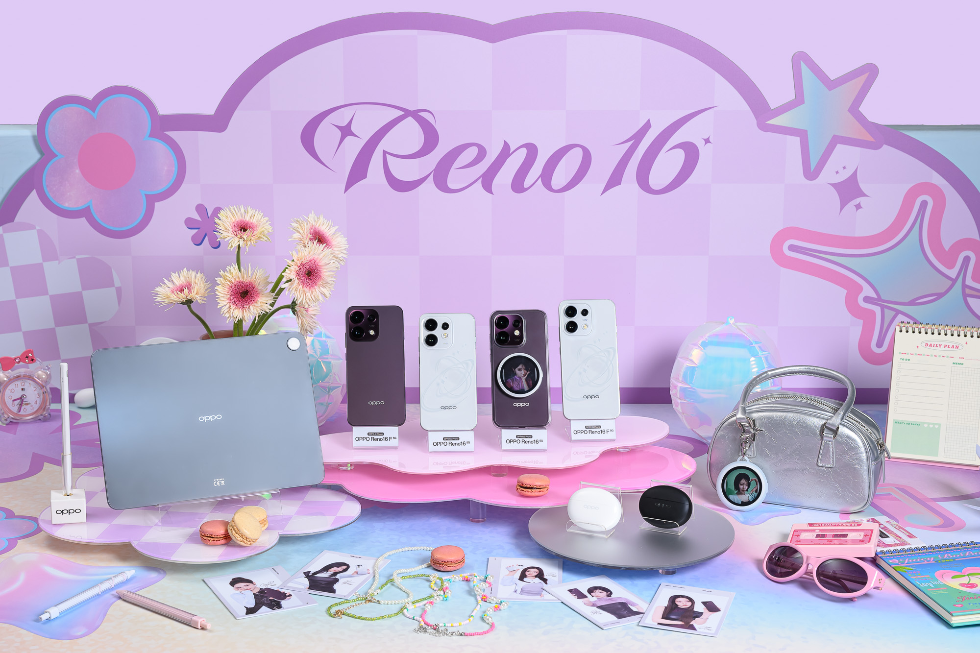 Reno16 系列上市同步推出 OPPO Pad 5 柔光版以及 OPPO Enco Air5 系列主動式降噪耳機
