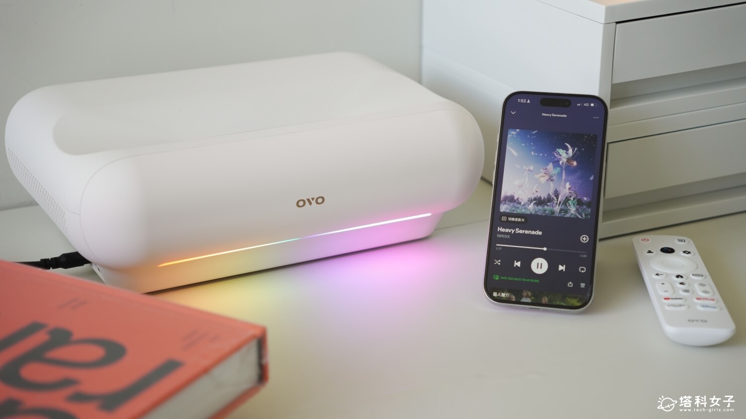 OVO SS2 超短焦投影機:藍牙音響模式