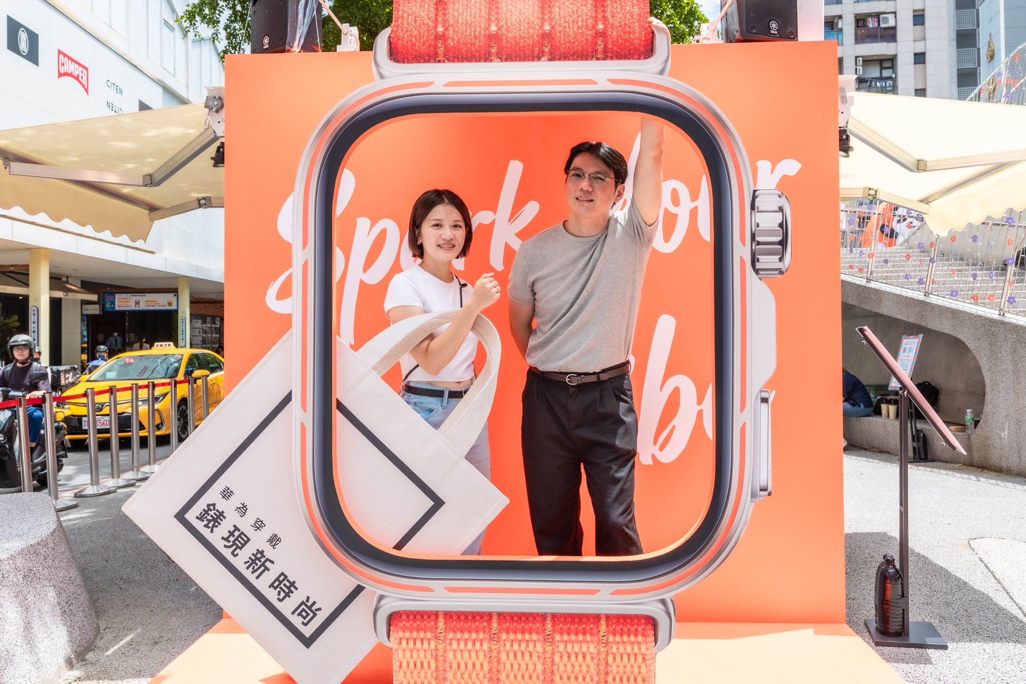 HUAWEI「錶現新時尚體驗展」點亮台北捷運中山站 打造耀眼新地標 - HUAWEI, HUAWEI WATCH FIT 5 Pro, 七款全新錶帶 - 塔科女子
