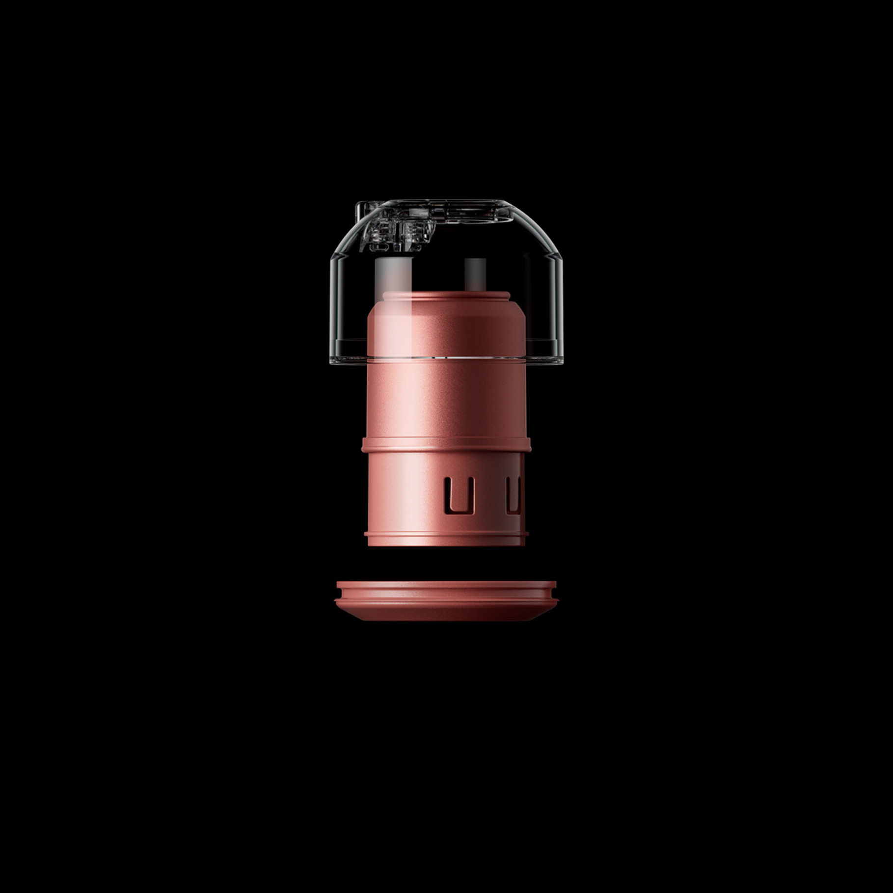 Dyson CameraJet™ 反重力膠囊水箱採用醫療級矽膠打造可擴張式隔膜設計,透過空氣擠壓維持水柱穩定,無論直立、傾斜或倒置,皆能實現全角度精準噴射,讓漱口自然