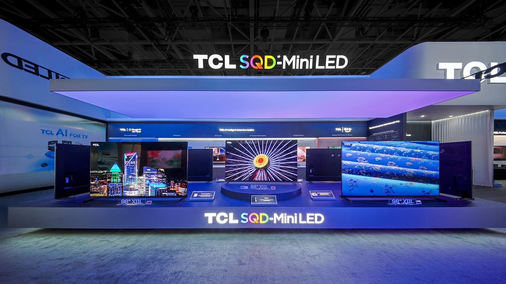 TCL 於 IFA 2026 展示 SQD-Mini LED 顯示技術