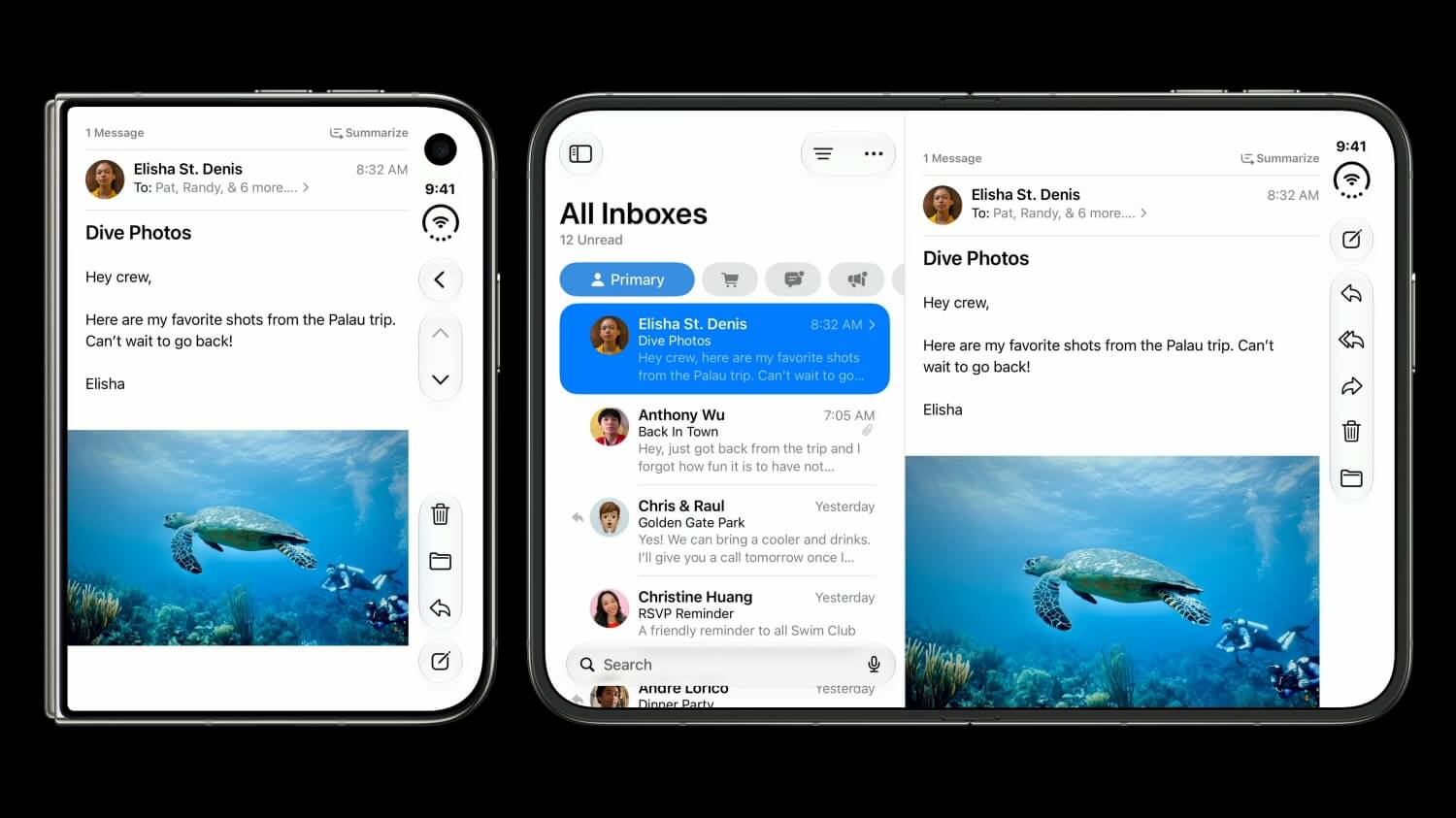 iPhone Duo: App 會延續到內螢幕