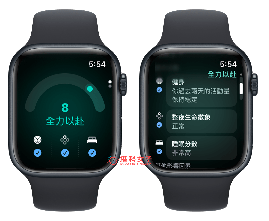 Apple Watch 12 新功能:準備指數